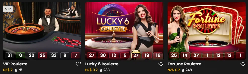 Yukon Gold Casino Live Roulette